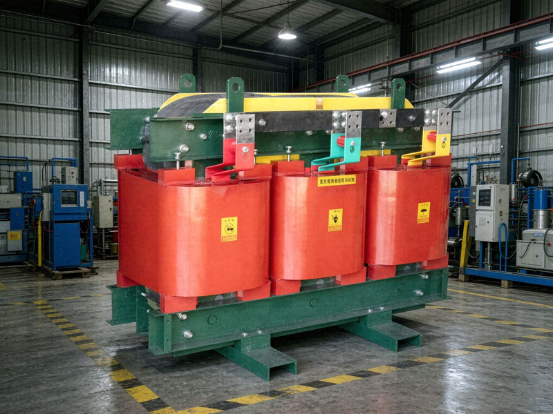 What are the methods and steps for wiring dry-type transformers?