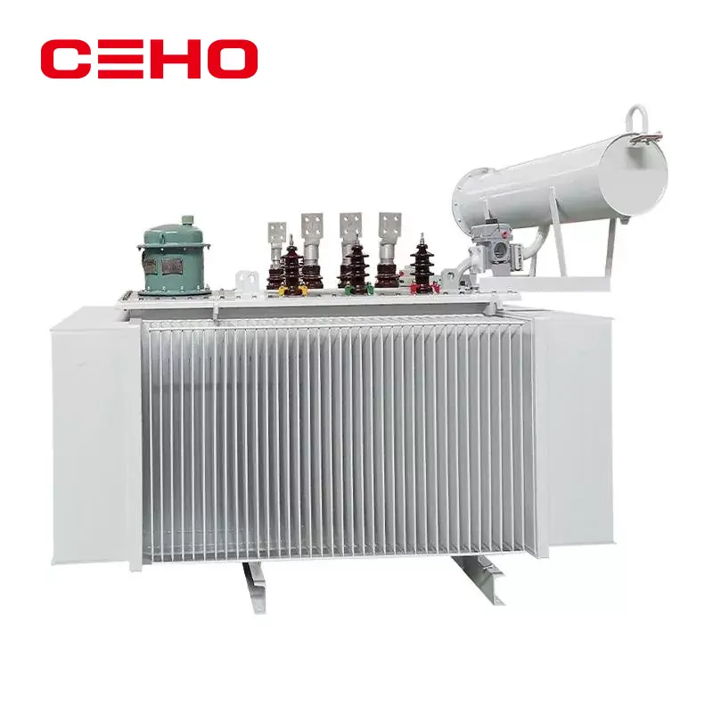 Máy biến áp phân phối ngâm dầu có bộ thay đổi nấc không tải